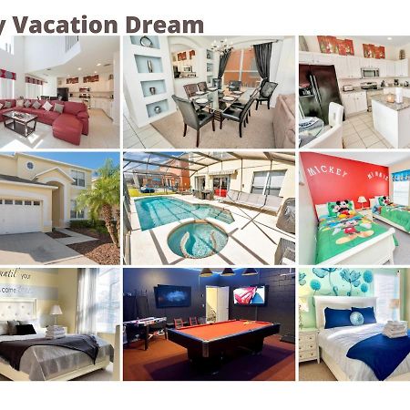 Disney Dream With Hot Tub, Pool, Xbox, Games Room, Lakeview, 10 Min To Disney, Clubhouse Kissimmee Esterno foto