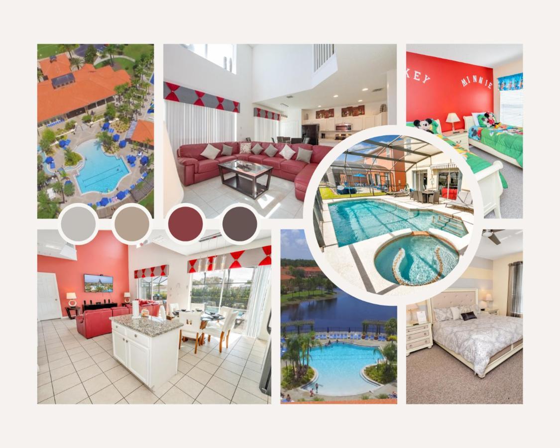 Disney Dream With Hot Tub, Pool, Xbox, Games Room, Lakeview, 10 Min To Disney, Clubhouse Kissimmee Esterno foto